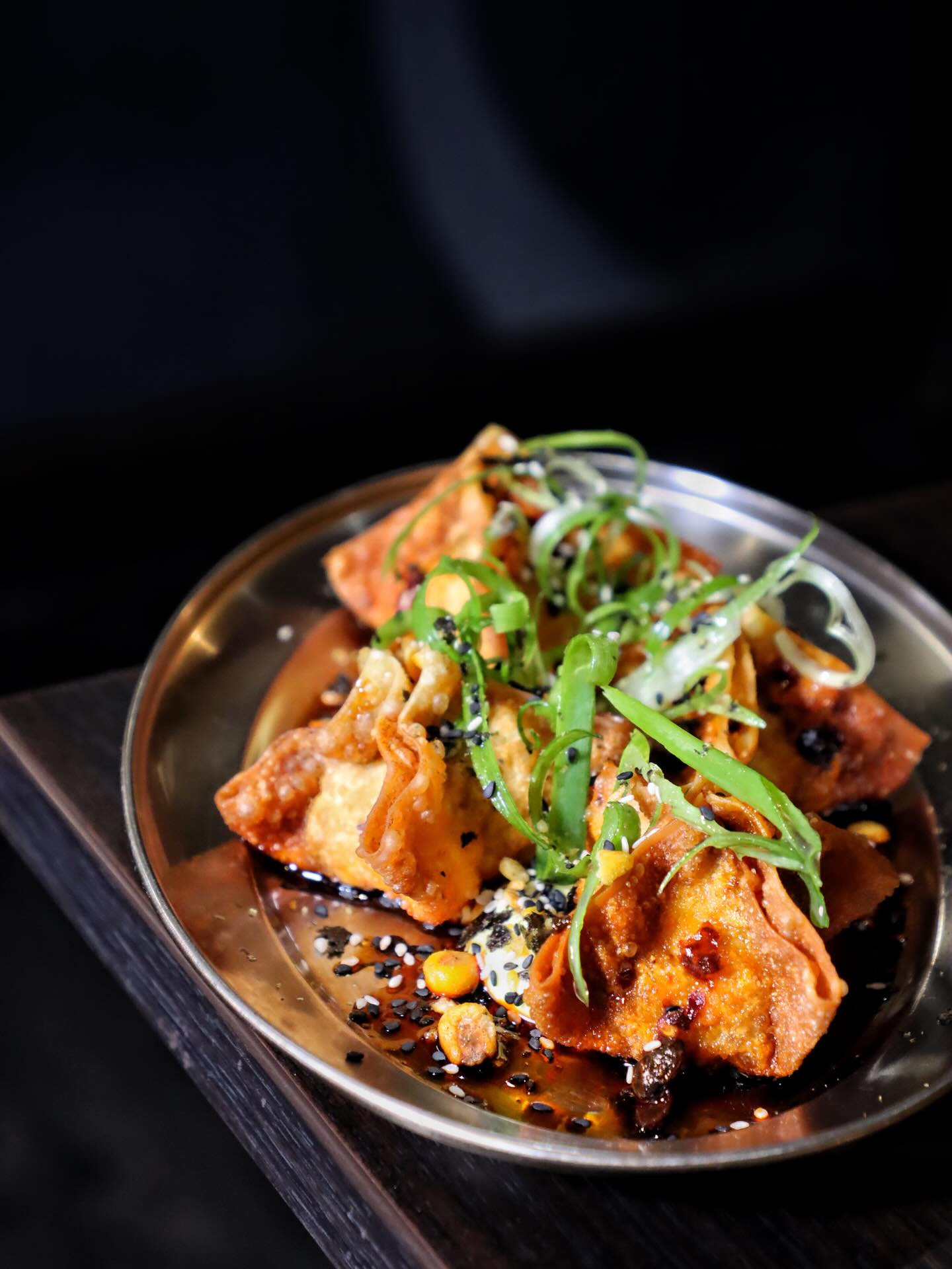 Chinese X Broken Britain Fusion

Pork wontons. Chilli oil. Salad cream.

#Norwich
#NorwichFood
#NorwichRestaurants