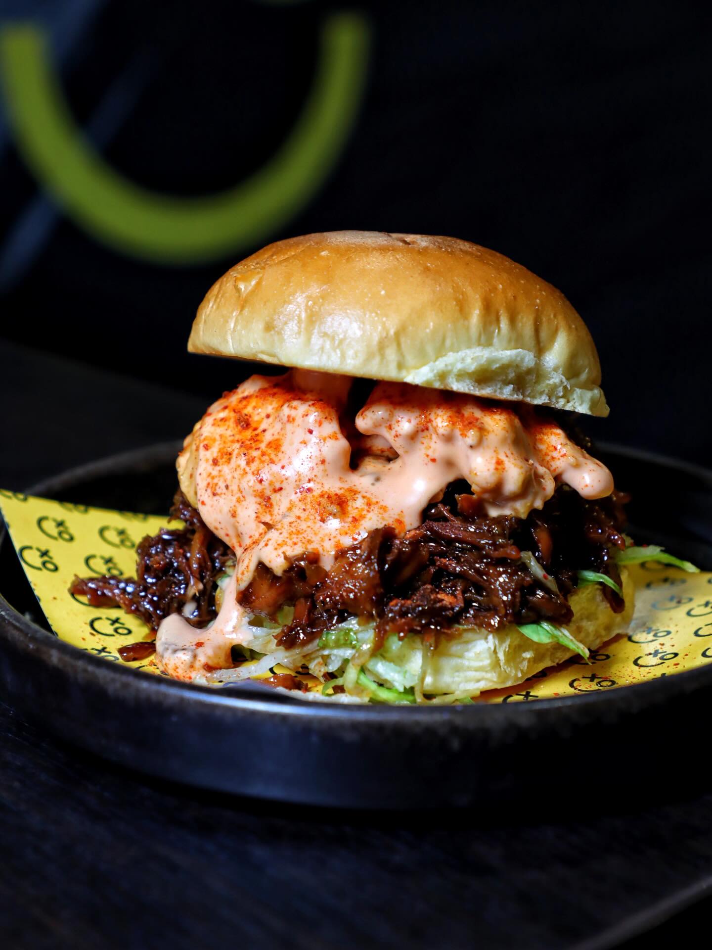 We put soy and ginger braised pork shoulder and dynamite shrimp in a burger… and honestly, it slaps.

#Norwich
#NorwichFood
#NorwichRestaurants