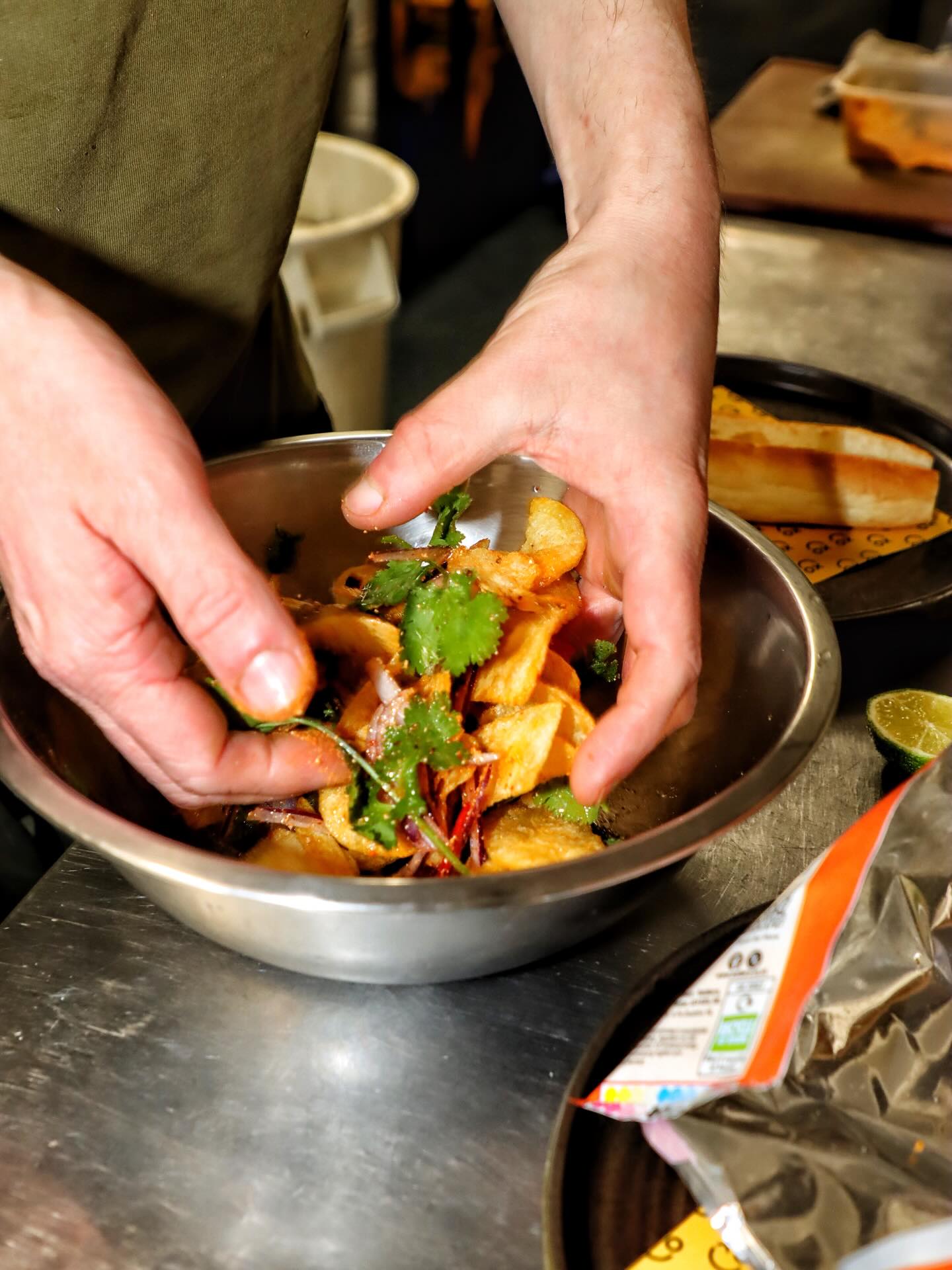 Whipping up a crisp laab.

Inspired by rich culture, deep heritage, and time-honoured traditions…
yeah, we mean UK crisp culture.

#Norwich
#NorwichFood
#NorwichRestaurants